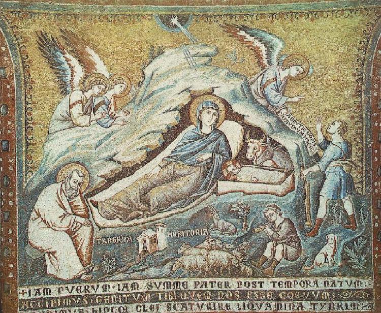 CAVALLINI, Pietro The Birth of Jesus dfg Sweden oil painting art